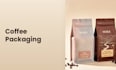 design premium coffee packaging, coffee bag, pouch and label