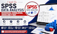 do spss data analysis, regression, correlation, anova, t test
