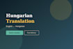 translate documents between english and hungarian