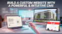 build a custom website with a powerful cms
