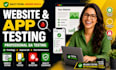 do app testing website testing app review