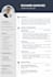 design a frofessional CV resume in canva