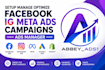 setup manage optimize facebook ig meta ads campaigns ads manager