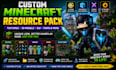 create a custom minecraft resource pack with textures and 3d models