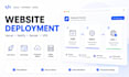 deploy your website or web app to vercel or vps