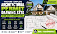 prepare complete architectural permit drawing sets for city approval