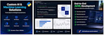 develop ai solutions , machine learning models and llms