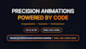 make customizable data animations