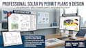 draft solar permit plan, pv single line diagram sld, helioscope design