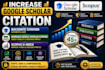 increase google scholar citation,backdate citation,scopus h index