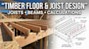 design timber floor joists and beams with structural calculations