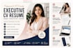 create executive ceo manager cv resume design build cover letter linkedin update