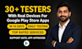 provide 12 testers for google play closed testing for 14 days 12 app tester