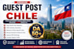 provide high quality chile guest post backlinks