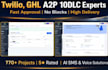 register your gohighlevel a2p 10dlc campaign, landing page and workflows