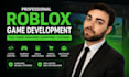 develop a custom roblox game with scripting and game systems