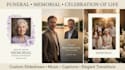 create a beautiful funeral memorial slideshow video