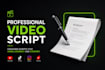 write engaging video scripts