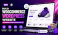 build woocommerce wordpress website ecommerce store and online shop