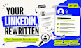 rewrite your linkedin profile to attract recruiters