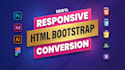 convert figma PSD xd to responsive HTML CSS