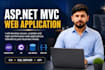 develop a custom asp dot net mvc web application
