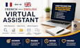 be your bilingual french english virtual assistant