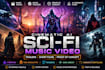 create cinematic sci fi music video, post apocalyptic, proof of concept