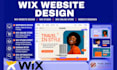 do wix website design, wix website redesign and wix studio redesign wix webstart