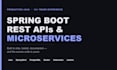 build scalable java spring boot rest apis and microservices backend