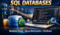 design optimize and fix sql databases