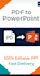 convert PDF to editable powerpoint PPT with professional design in 24h