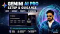 help you set up gemini ai and google ai pro