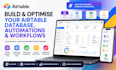 build and optimise your airtable database, automations and workflows