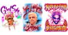 do airbrush portrait memorial in 80s 90s styles