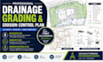 do drainage design grading plan and erosion control plan with autocad civil 3d