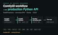 build python fastapi backend, comfyui serverless api for vibe coded apps