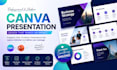 design canva presentation, canva presentation design,  powerpoint, canva slides