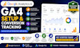 setup google analytics 4 ga4 and conversion tracking