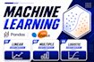 handle professionally linear, multiple and logistic regression