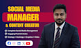 manage your social media with content, posting and scheduling