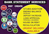 bank statement bank statement into editable format
