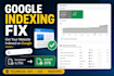 fix indexing issues and index your website on google