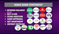 made bank statement made PDF to editable format