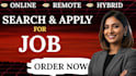 be your job application specialist, your reverse recruiter
