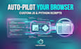 write custom browser automation scripts