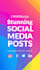 design instagram posts for beauty salons and spas