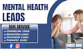 generate targeted mental health and therapy practice leads