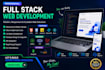 develop a modern full stack website using react nodejs