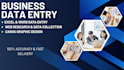 do data entry, virtual assistant, web research, and canva design